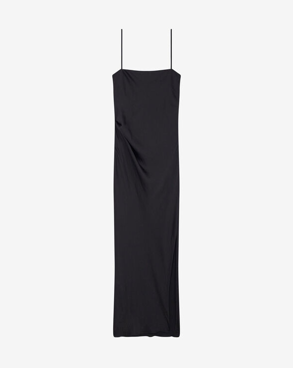 LUZA LONG SATINY DRESS