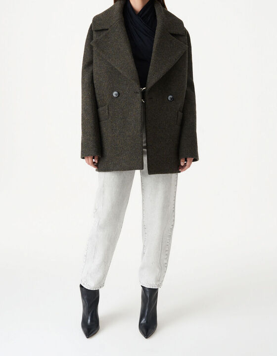 SHORT WOOL COAT