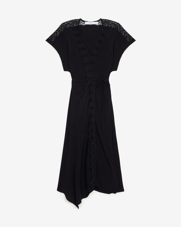 BRITTA LONG LACE DRESS