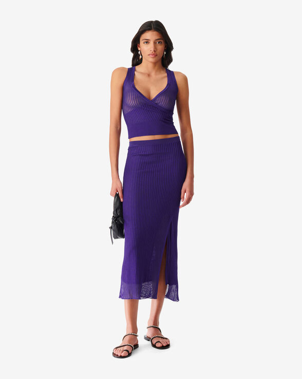 CHUMA LONG KNIT SKIRT