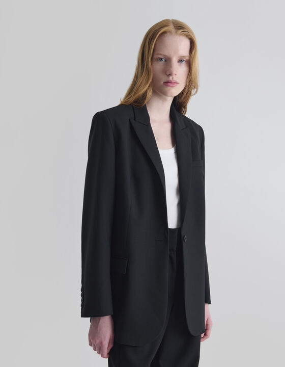 STRAIGHT BLAZER