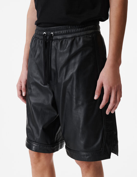 LEATHER SHORTS