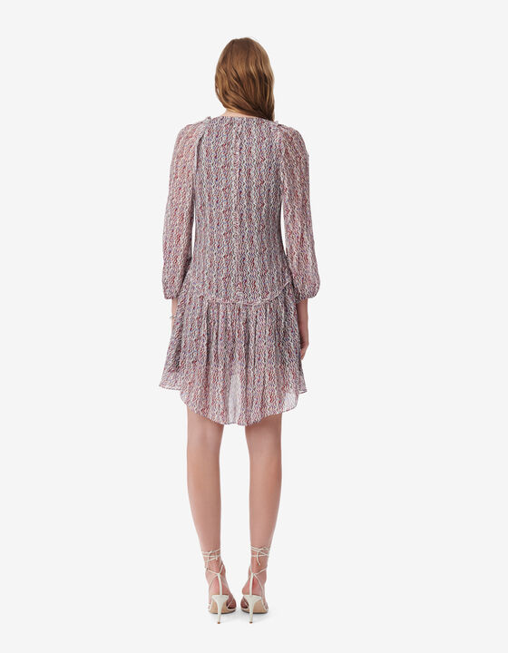 GRAPHIC PRINT SHORT DRESS