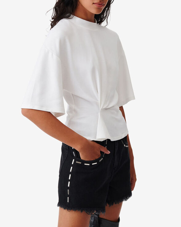 T-SHIRT OVERSIZE À PLIS GARCIA