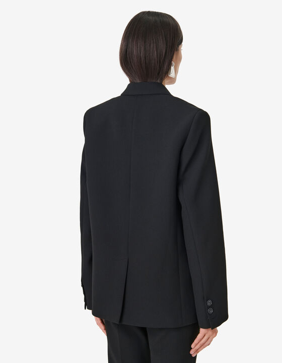 STRAIGHT-CUT SUIT JACKET