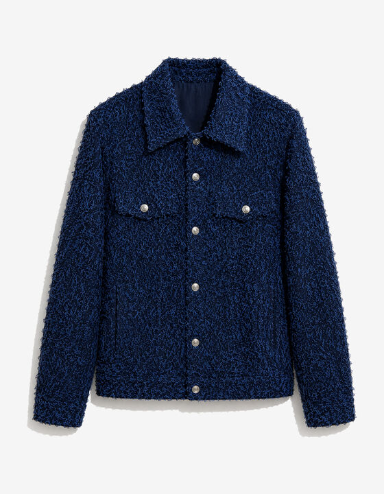 VESTE TEXTUR&Eacute;E EFFET EFFILOCH&Eacute;