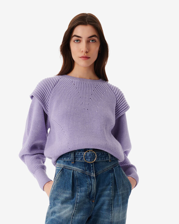 PULL COL ROND EN LAINE AHANU