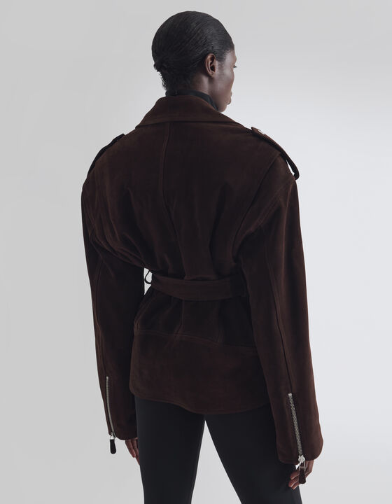 BLOUSON EN SU&Egrave;DE