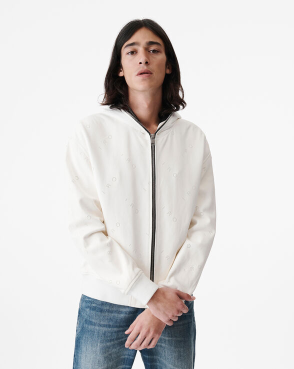 VESTE À CAPUCHE EN CUIR PERFORÉ PRANE