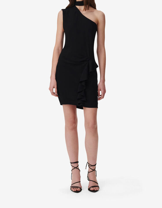 ASYMMETRICAL MINI DRESS