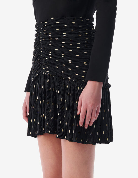 SHORT POLKA DOT SKIRT