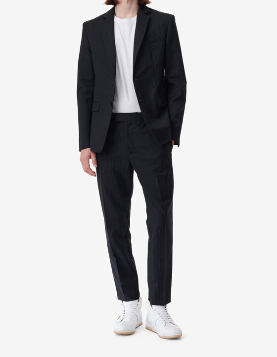 VESTE DE COSTUME &Agrave; RAYURES