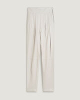BISHO TAILORED HIGH WAIST LEATHER TROUSERS image number null