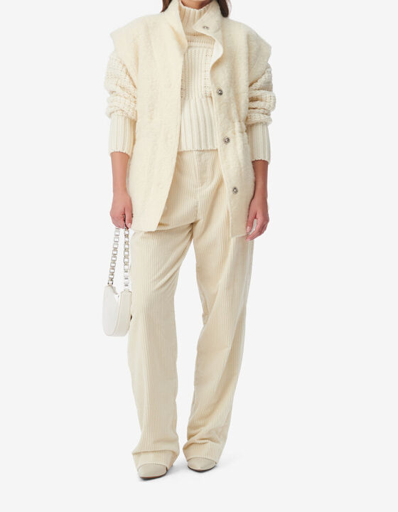 HIGH-NECK WOOL SWEATER