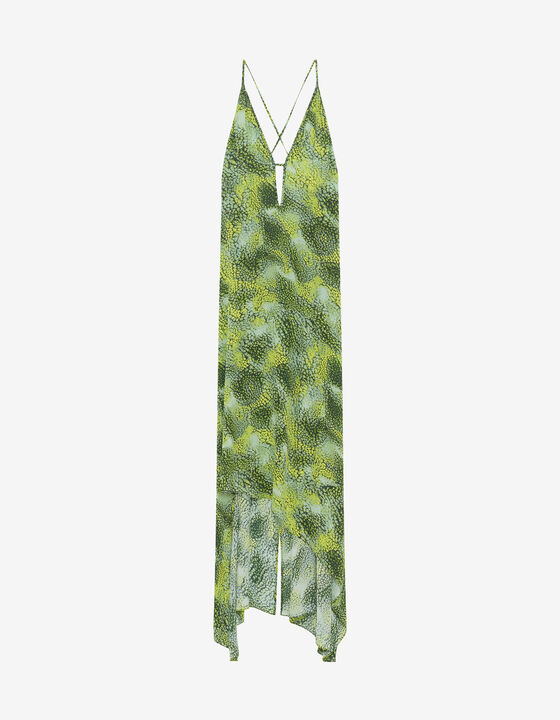 LONG PRINT DRESS