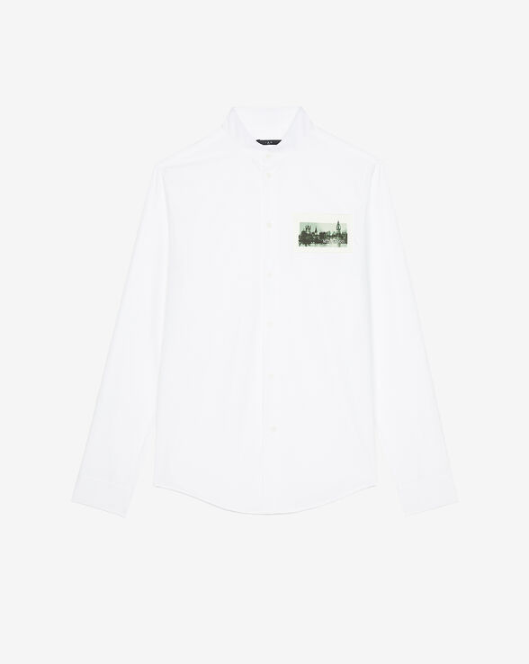 RONAN MANDARIN COLLAR SHIRT
