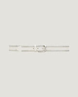 BHAKI SILVER COIN EMBELLISHED BELT  image number null