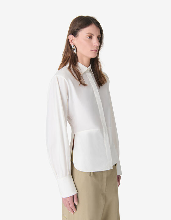 STRUCTURED LONG-SLEEVED SHIRT