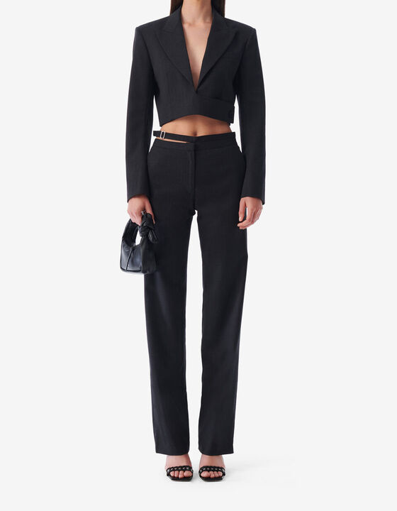 CROPPED SUIT JACKET