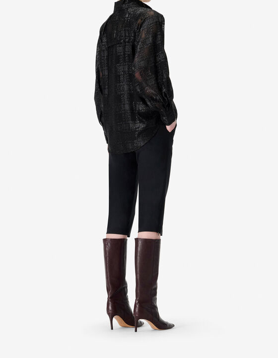 HIGH COLLAR SHIRT