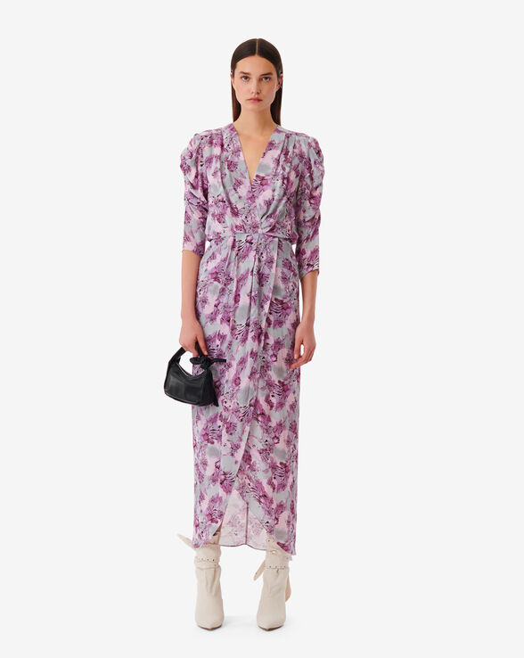 ROBE LONGUE IMPRIMÉE OPARA