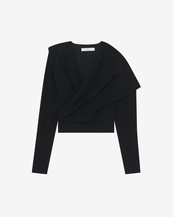 TOP ASYMÉTRIQUE COL V CROISÉ KAYLA