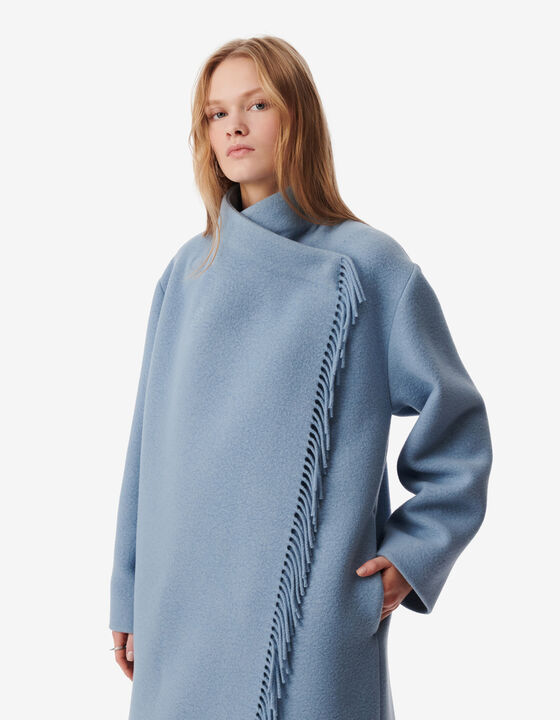 FRINGED COAT