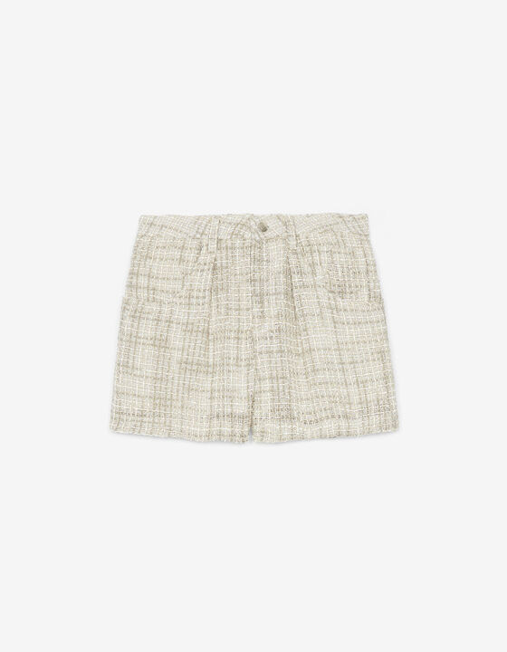 SHORT EN TWEED