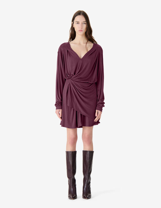 SHORT DRESS WITH LONG SLEEVES