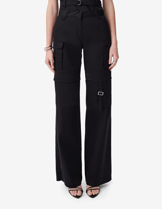 LOW-RISE CARGO PANTS