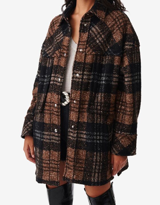 CHECKERED OVERSHIRT