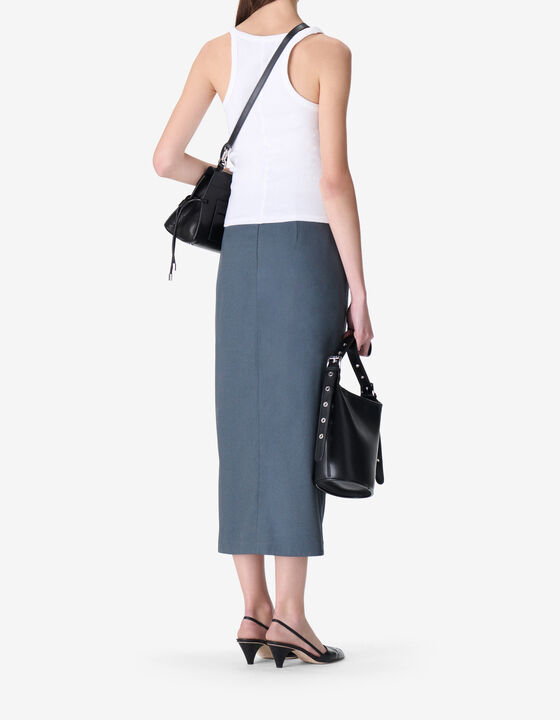 JUPE MIDI PORTEFEUILLE