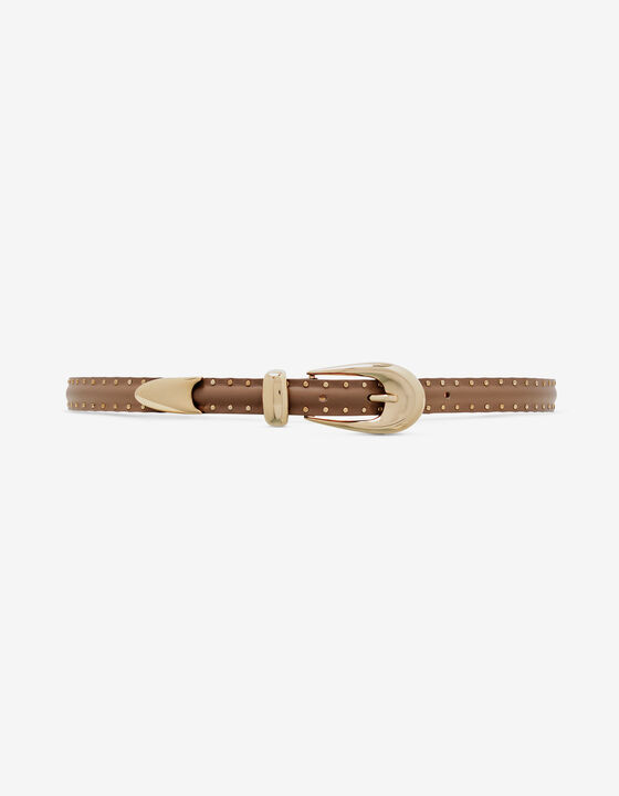 CEINTURE À CLOUS DORÉS
