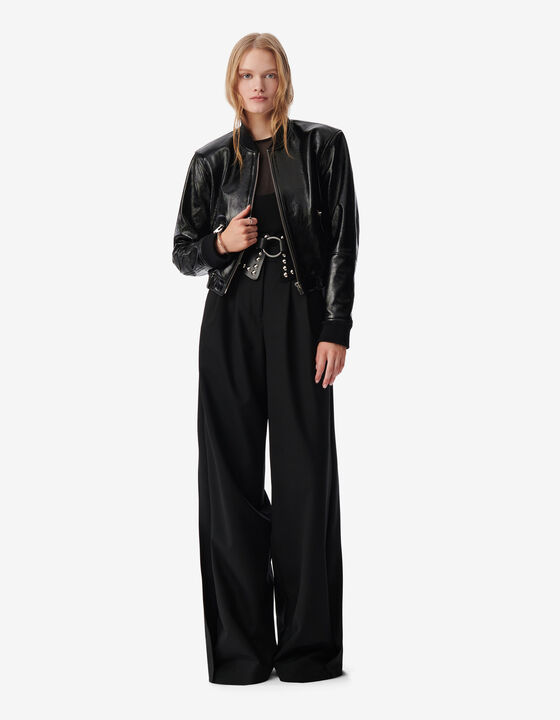 VESTE EN CUIR