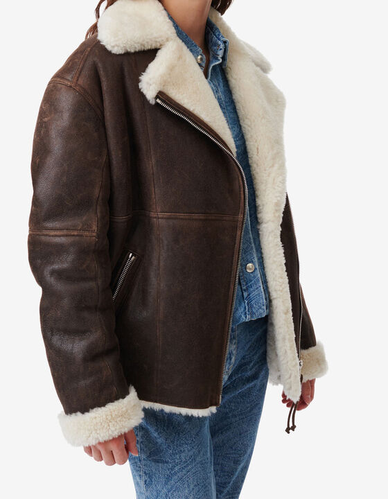 SHEEPSKIN JACKET