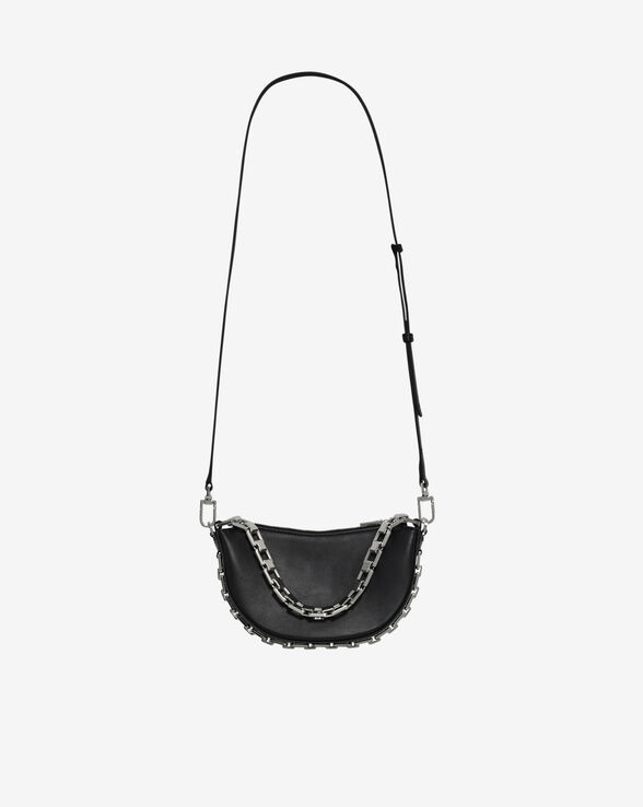 ARC BABY CHAIN LEATHER SHOULDER BAG