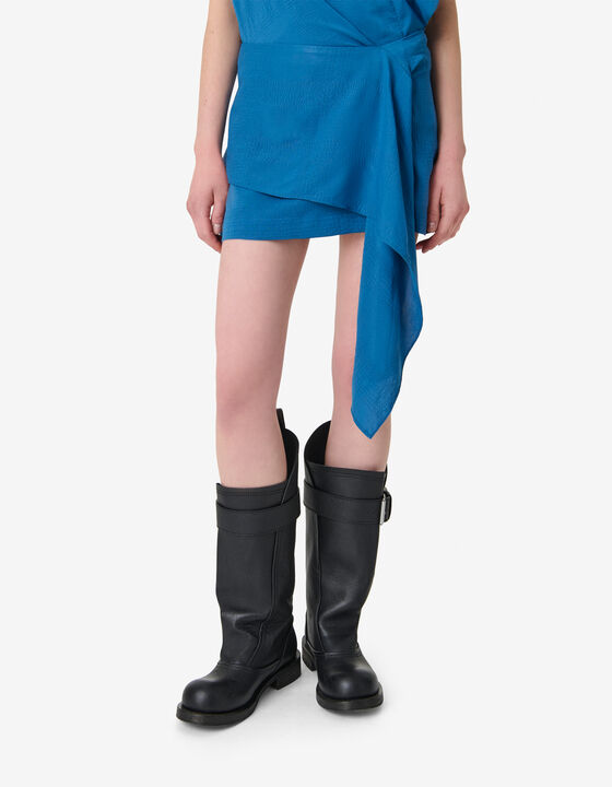 JUPE COURTE ASYM&Eacute;TRIQUE