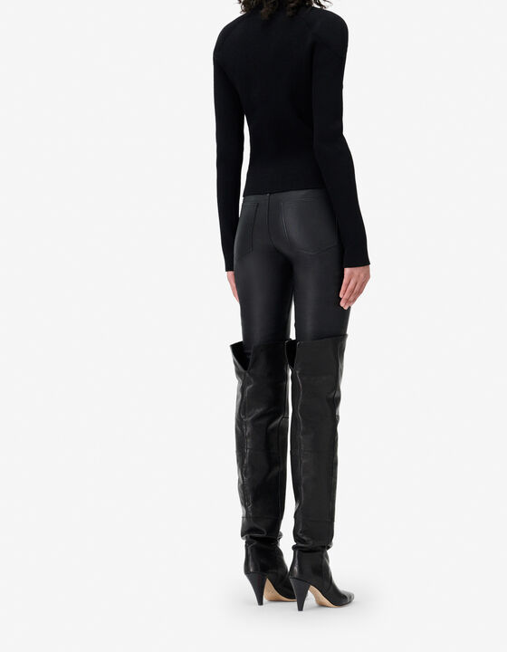RIBBED SWEATER
