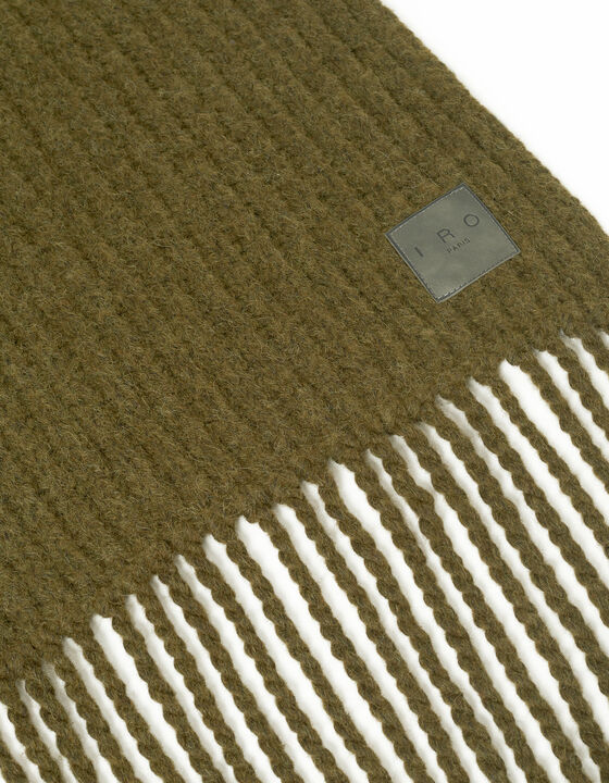 FRINGED SCARF