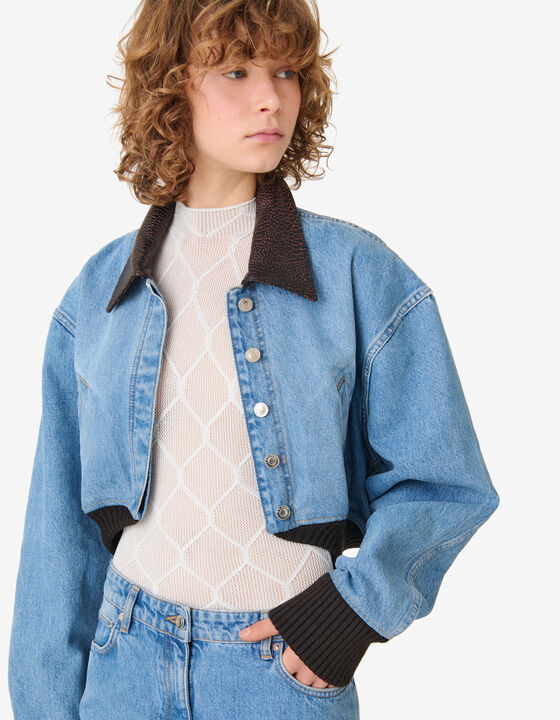 VESTE COURTE EN DENIM