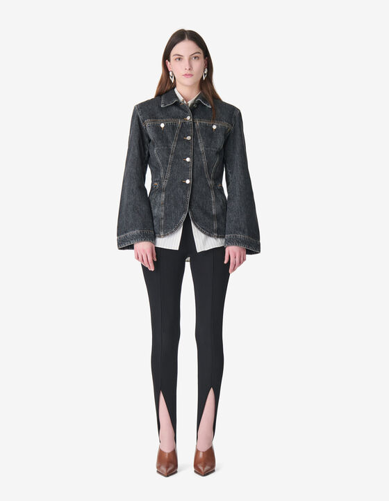 STRUCTURED DENIM JACKET