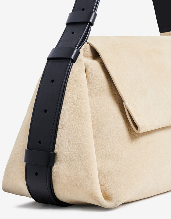 SUEDE SHOULDER BAG