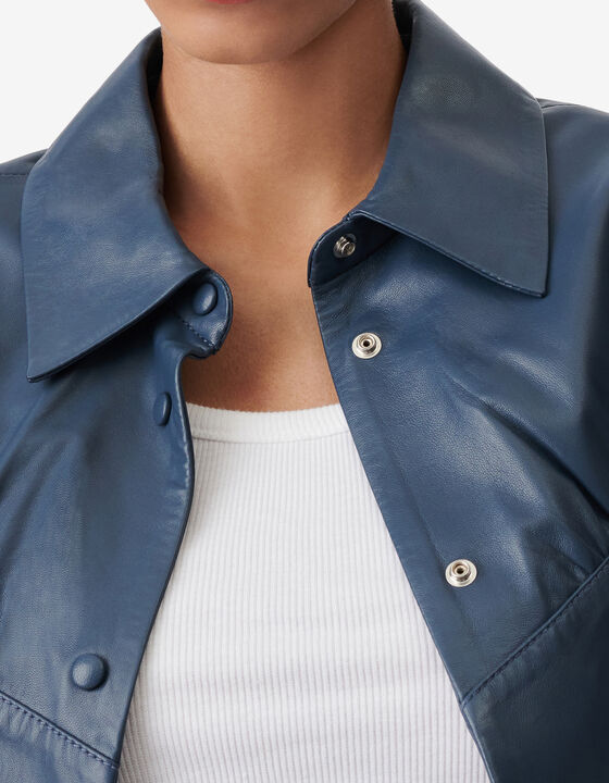 LEATHER SHIRT