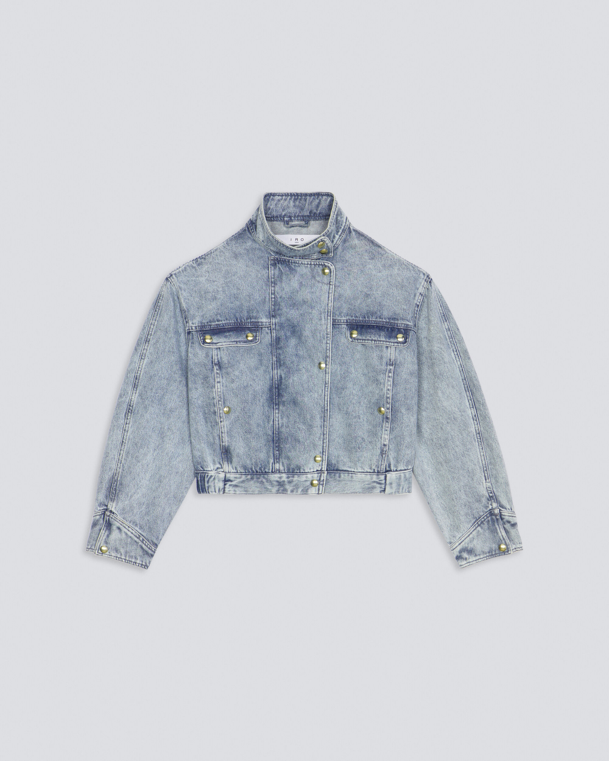 sequin denim jacket h&m