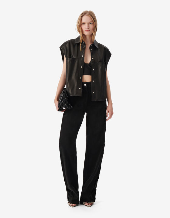 LEATHER SHIRT