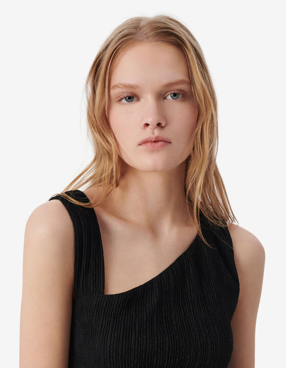 ASYMMETRICAL MIDI DRESS