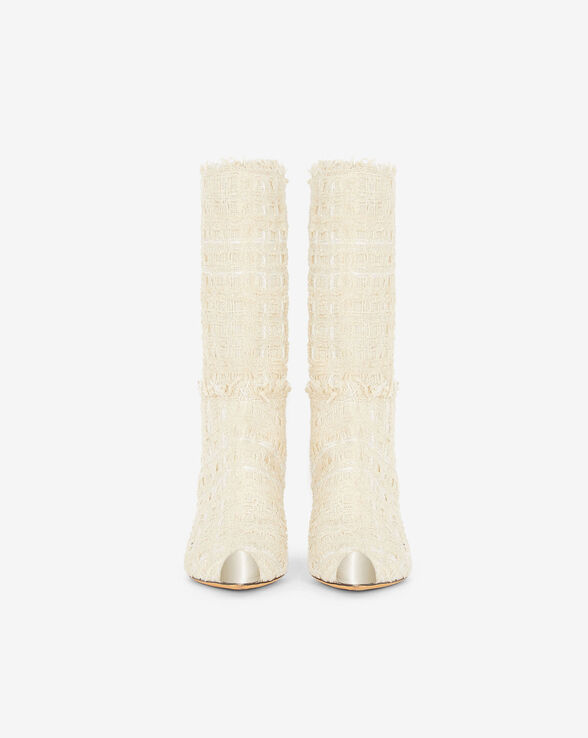 BOTTINES EN JACQUARD TAKARI TWEED