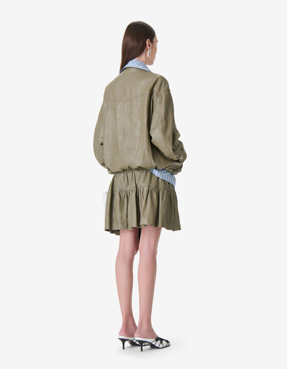 OVERSIZED LEATHER JACKET