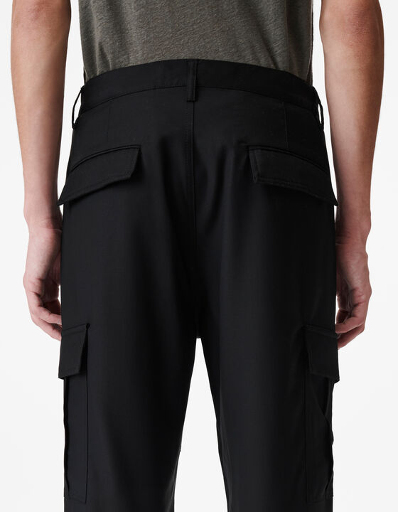 WOOL CARGO PANTS