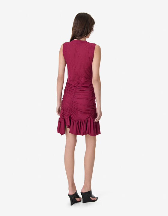 SHORT TEXTURED DRESS